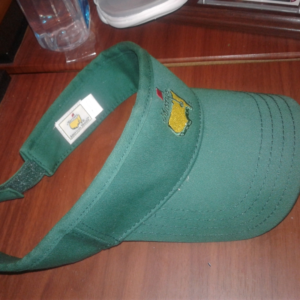Masters Visor Adjustable Strap Good Shape Gem